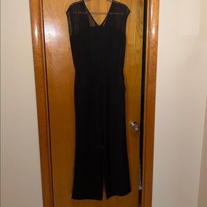 Mossimo Supply Co. Black Lace Detail Garment